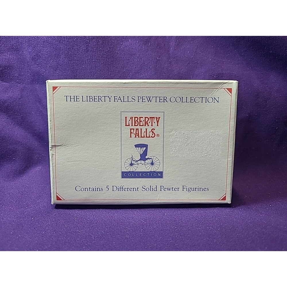 The Liberty Falls Solid Pewter Collection Figurines AH109